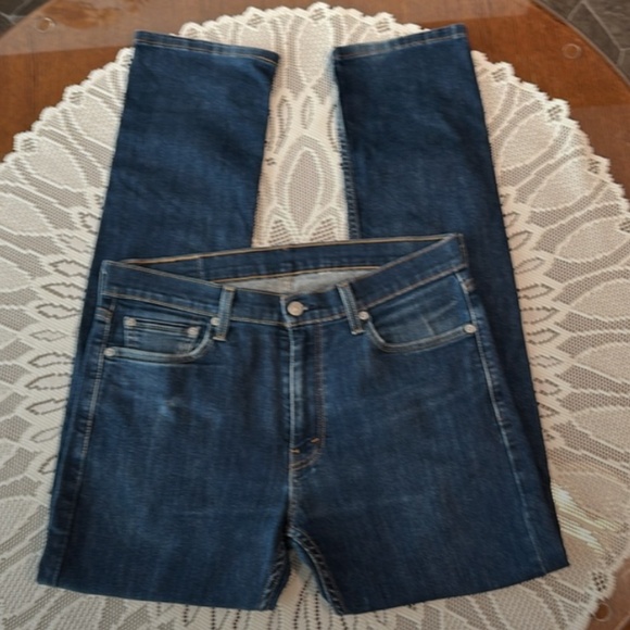 Levi's 513 Slim Straight Stretch Jeans size 32 x 32 - Picture 3 of 8